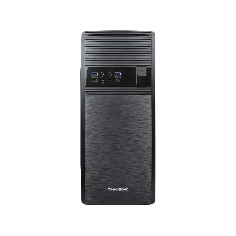 Chassis FC-F56A, ATX, 7 slots, 1 X 5.25", 2 X 3.5" H.D., 2 X 2.5" SSD,2 x USB 3.0, 1 X Type C / 1 x AUDIO /, PSU 550W 12 sm, 20+