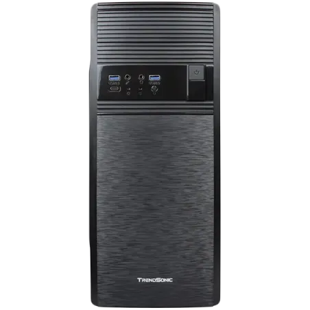 Chassis FC-F56A, ATX, 7 slots, 1 X 5.25", 2 X 3.5" H.D., 2 X 2.5" SSD,2 x USB 3.0, 1 X Type C / 1 x AUDIO /, PSU 550W 12 sm, 20+