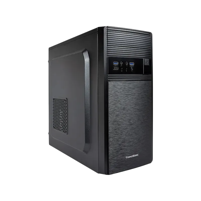 Chassis FC-F56A, ATX, 7 slots, 1 X 5.25", 2 X 3.5" H.D., 2 X 2.5" SSD,2 x USB 3.0, 1 X Type C / 1 x AUDIO /, PSU 550W 12 sm, 20+