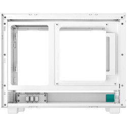 DeepCool CH160 WH, Mini Tower, Mini-ITX, 2xUSB3.0, 1xType-C Gen 2, 1xAudio, Mesh Panel, White, R-CH160-WHNGI0-G-1 - 4