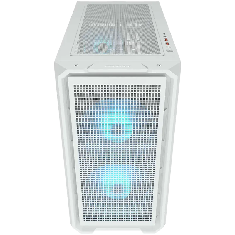COUGAR MX600 Mini RGB PC Case, Mini Tower, White - 1