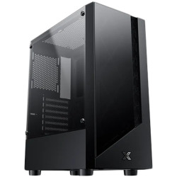 Xigmatek Duke EN49158, ATX/M-ATX/Mini ITX, USB3.0x1 & 2.0x2, Meshed & TG Frontpanel, Left TG, Front 4PCS X24F Fan - 2