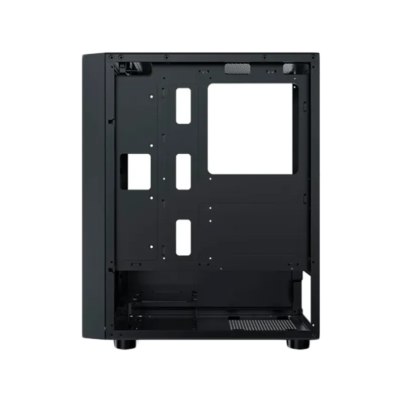 Xigmatek Duke EN49158, ATX/M-ATX/Mini ITX, USB3.0x1 & 2.0x2, Meshed & TG Frontpanel, Left TG, Front 4PCS X24F Fan - 1