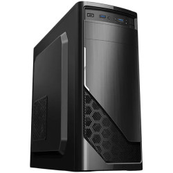 Chassis FC-F52A, ATX, 7 slots, 1 X 5.25", 2 X 3.5" H.D., 2 X 2.5", 2 x USB 3.0, 1 X Type C / 1 x AUDIO /, PSU 550W 12 sm, 20+4pi