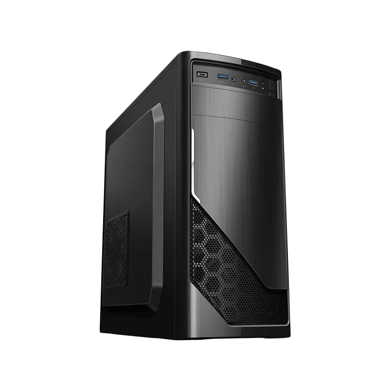 Chassis FC-F52A, ATX, 7 slots, 1 X 5.25", 2 X 3.5" H.D., 2 X 2.5", 2 x USB 3.0, 1 X Type C / 1 x AUDIO /, PSU 550W 12 sm, 20+4pi