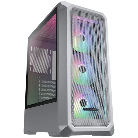 COUGAR Archon 2 Mesh RGB PC Case, Mid Tower, White - 1