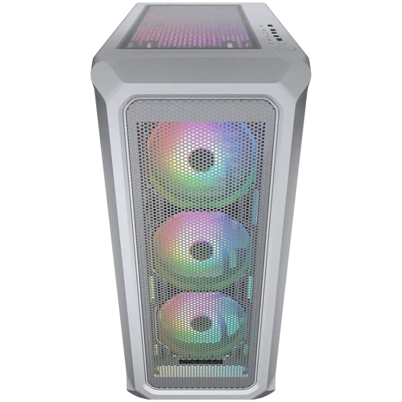 COUGAR Archon 2 Mesh RGB PC Case, Mid Tower, White - 1