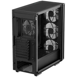 DeepCool MATREXX55 MESH V4 C, Mid Tower, Mini-ITX/Micro-ATX/ATX, 1xUSB3.0, 1x Type-C, 1xAudio, LED Button, 3x140mm ARGB Fans, 1x