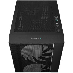DeepCool MATREXX55 MESH V4 C, Mid Tower, Mini-ITX/Micro-ATX/ATX, 1xUSB3.0, 1x Type-C, 1xAudio, LED Button, 3x140mm ARGB Fans, 1x