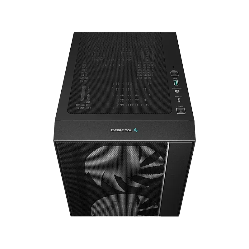 DeepCool MATREXX55 MESH V4 C, Mid Tower, Mini-ITX/Micro-ATX/ATX, 1xUSB3.0, 1x Type-C, 1xAudio, LED Button, 3x140mm ARGB Fans, 1x