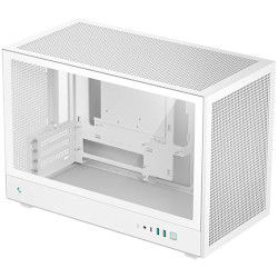 DeepCool CH260 WH, Mini Tower, Mini-ITX, 2xUSB3.0, 1xType-C Gen 2, 1xAudio, Mesh Panel, White, 2Y, R-CH260-WHNGM0-G-1 - 1