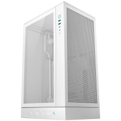 DeepCool CH270 DIGITAL WH, Mini Tower, Mini-ITX/Micro-ATX, 2xUSB3.0, 1xType-C Gen 2, 1xAudio/Mic, Mesh Panel, White, R-CH270-WHN