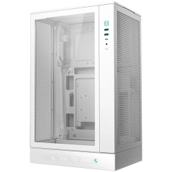 DeepCool CH270 DIGITAL WH, Mini Tower, Mini-ITX/Micro-ATX, 2xUSB3.0, 1xType-C Gen 2, 1xAudio/Mic, Mesh Panel, White, R-CH270-WHN