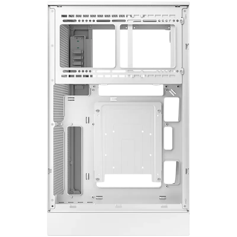 DeepCool CH270 DIGITAL WH, Mini Tower, Mini-ITX/Micro-ATX, 2xUSB3.0, 1xType-C Gen 2, 1xAudio/Mic, Mesh Panel, White, R-CH270-WHN