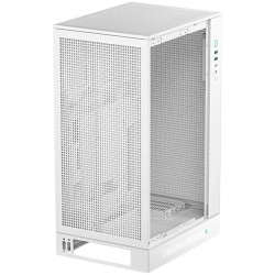 DeepCool CH270 DIGITAL WH, Mini Tower, Mini-ITX/Micro-ATX, 2xUSB3.0, 1xType-C Gen 2, 1xAudio/Mic, Mesh Panel, White, R-CH270-WHN