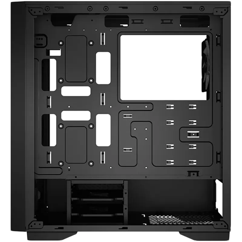 DeepCool MATREXX 50 MESH 4FS, Mid Tower, Mini-ITX/Micro-ATX/ATX/E-ATX, 1xUSB3.0, 2xUSB2.0, 1xAudio, 4x 120mm Tri-color LED Fans,