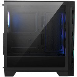 MSI MAG FORGE 321R AIRFLOW, Mid-Tower, ATX/M-ATX/ITX, 2x USB 3.2, 1x USB 3.2 Gen 2x2 Type-C, 1x Audio/Mic, LED Button, ARGB Hub,