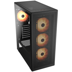 COUGAR MX220 RGB PC Case, Mid Tower, Black - 2