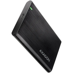 AXAGON EE25-A6C USB-C 3.2 Gen 1 - SATA 6G 2.5" External SCREWLESS ALU RAW box BLACK - 1