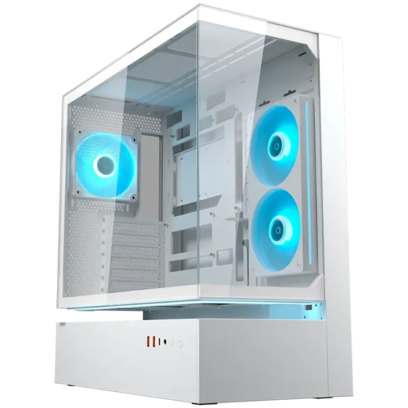 COUGAR CFV235 PC Case, Mid Tower, White - 1