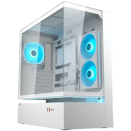 COUGAR CFV235 PC Case, Mid Tower, White - 1