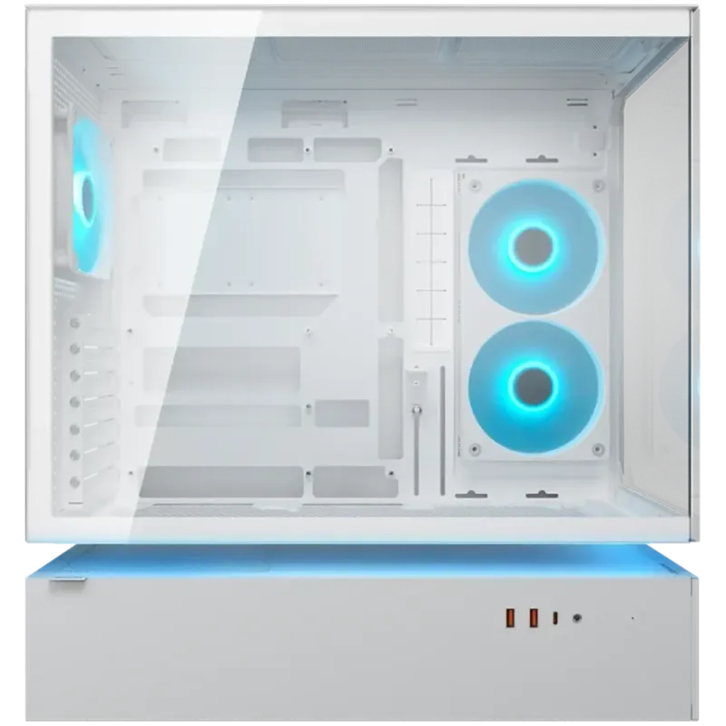 COUGAR CFV235 PC Case, Mid Tower, White - 1