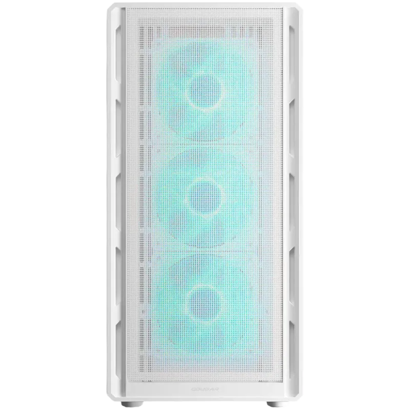 COUGAR AIRFACE PURE PRO PC Case, Mid Tower, White - 1