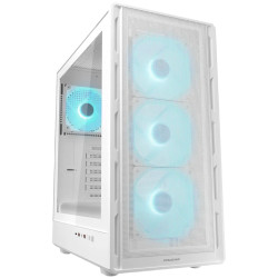 COUGAR AIRFACE PURE PRO PC Case, Mid Tower, White - 2