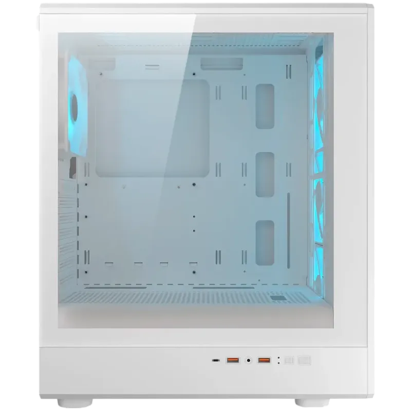 COUGAR AIRFACE PURE PRO PC Case, Mid Tower, White - 1