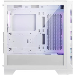 MSI MAG FORGE 320R AIRFLOW WHITE, Mid-Tower, ATX/M-ATX/ITX, 2x USB 3.2, 1x Audio/Mic, LED Button, ARGB Hub, 4x 120mm ARGB Fans, 