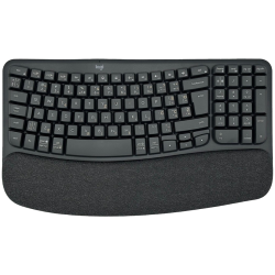LOGITECH Wave Bluetooth ergonomic keyboard - GRAPHITE - US INT'L - 2