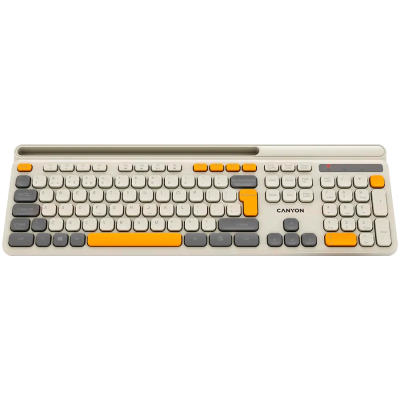 CANYON keyboard HKB-W03 EN AAA Wireless Beige - 1