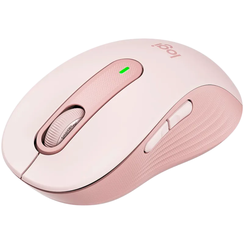 LOGITECH M650L Signature Bluetooth Mouse - ROSE - 1