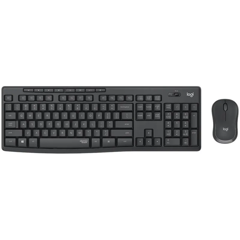 LOGITECH MK295 Silent Wireless Combo - GRAPHITE - US INT'L - 1
