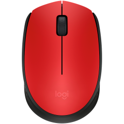 LOGITECH M171 Wireless Mouse - RED - 5