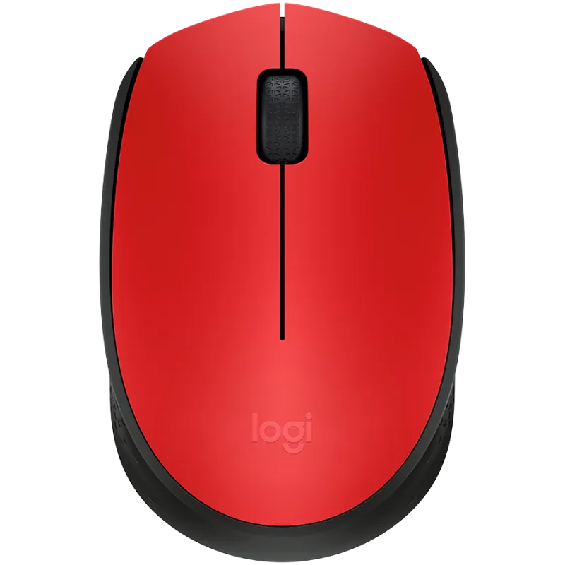 LOGITECH M171 Wireless Mouse - RED - 1