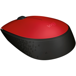 LOGITECH M171 Wireless Mouse - RED - 6