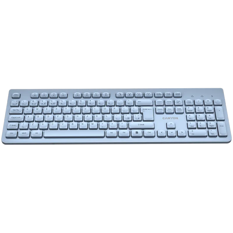 CANYON keyboard HKB-W01 UK/US AAA Wireless Blue - 1
