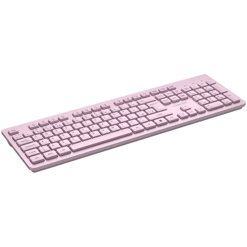 CANYON keyboard HKB-W01 UK/US AAA Wireless Pink - 1