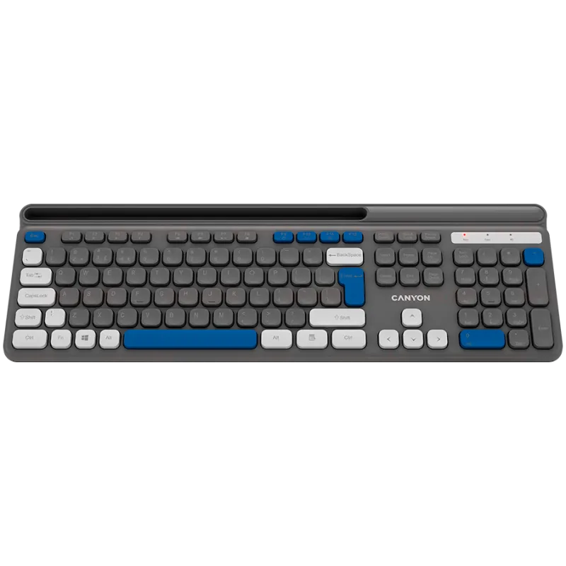 CANYON keyboard HKB-W03 EN AAA Wireless Grey - 1