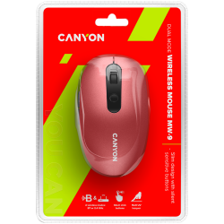 CANYON mouse MW-9 Dual-mode Wireless Red - 10
