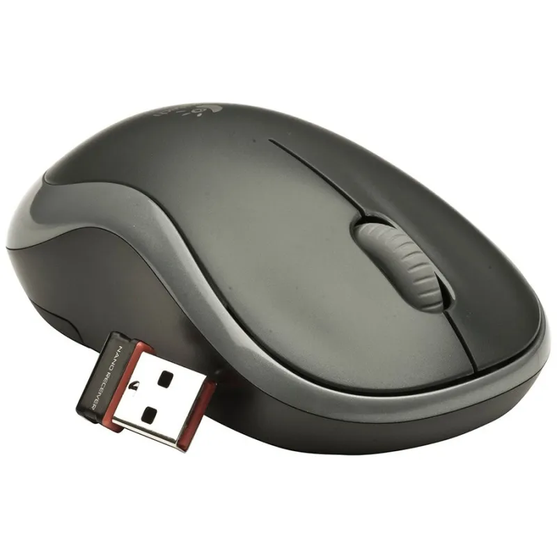 LOGITECH M185 Wireless Mouse - SWIFT GREY - EWR2 - 1