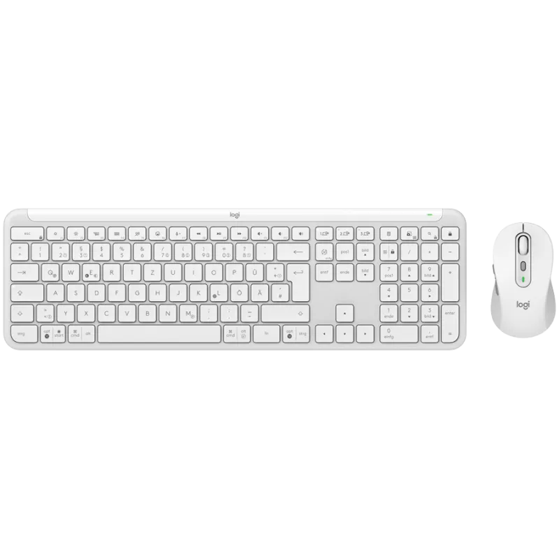 LOGITECH Signature Slim Combo MK950 - OFF WHITE - US INT'L - 2.4GHZ/BT - INTNL-973 - 1