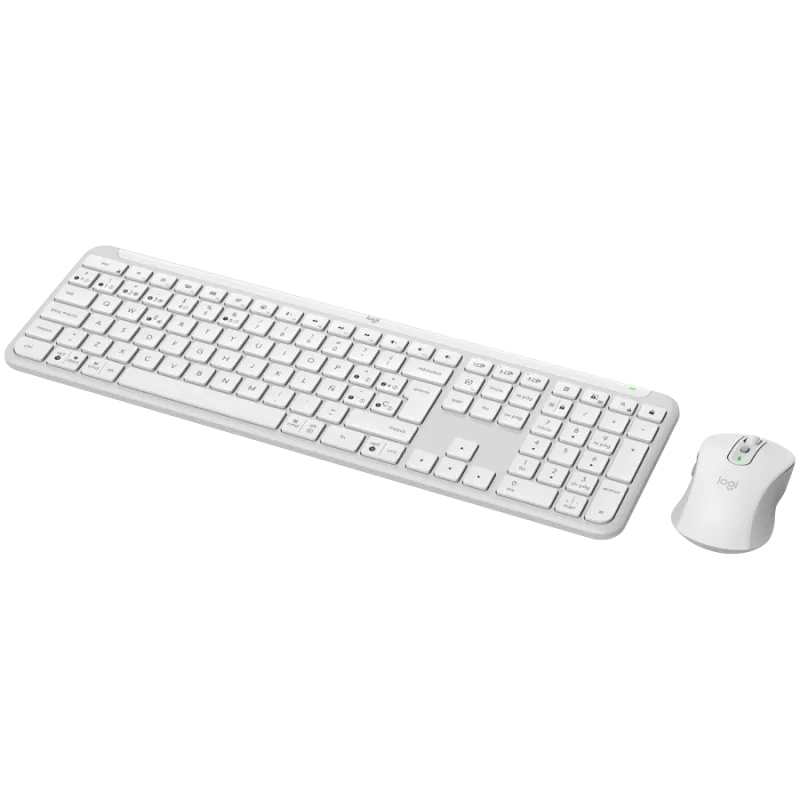 LOGITECH Signature Slim Combo MK950 - OFF WHITE - US INT'L - 2.4GHZ/BT - INTNL-973 - 1