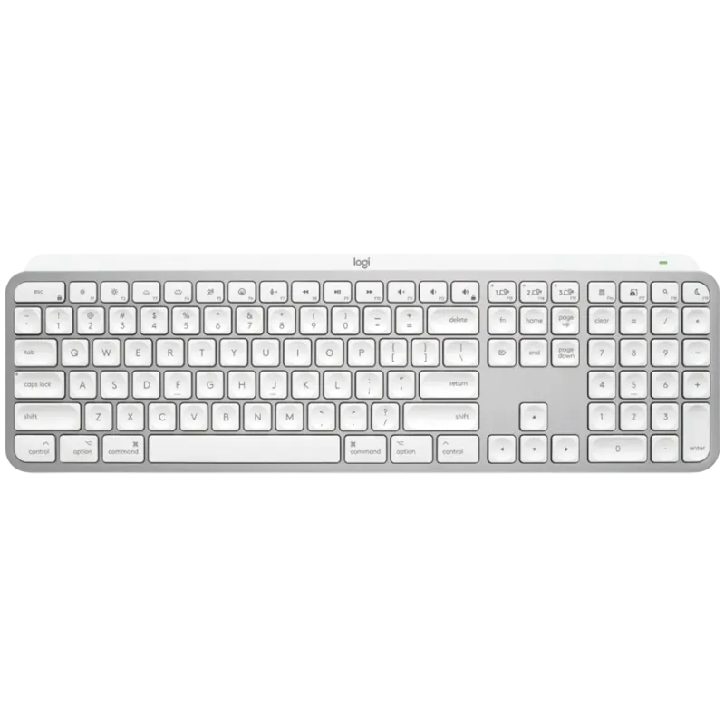 LOGITECH MX Keys S for Mac - PALE GREY - US INT'L - BT - EMEA28-935 - 1