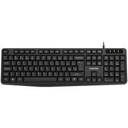 CANYON keyboard KB-1 EN/BG Wired Black - 4
