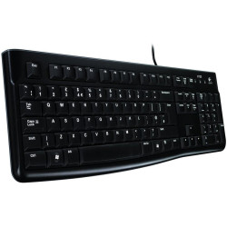 LOGITECH K120 Corded Keyboard - BLACK - USB - US INT'L - B2B - 5