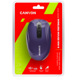 CANYON mouse MW-9 Dual-mode Wireless Violet - 10