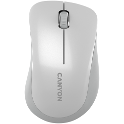 CANYON MW-11, 2.4 GHz Wireless mouse ,with 3 buttons, DPI 1200, Battery:AAA*2pcs ,pearl white grey67*109*38mm 0.063kg - 5
