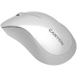 CANYON MW-11, 2.4 GHz Wireless mouse ,with 3 buttons, DPI 1200, Battery:AAA*2pcs ,pearl white grey67*109*38mm 0.063kg - 7
